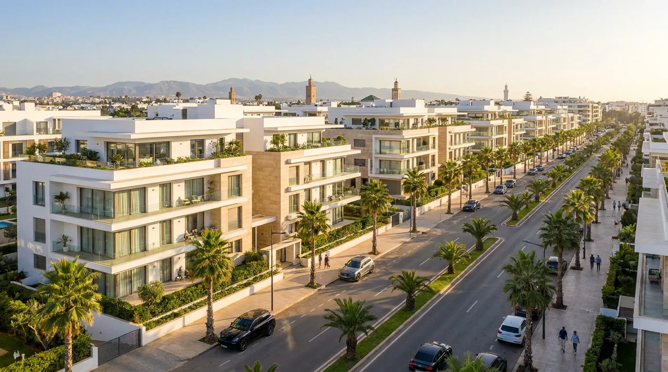 Résidentiel haut de gamme à Rabat (Hay Riad, Agdal)